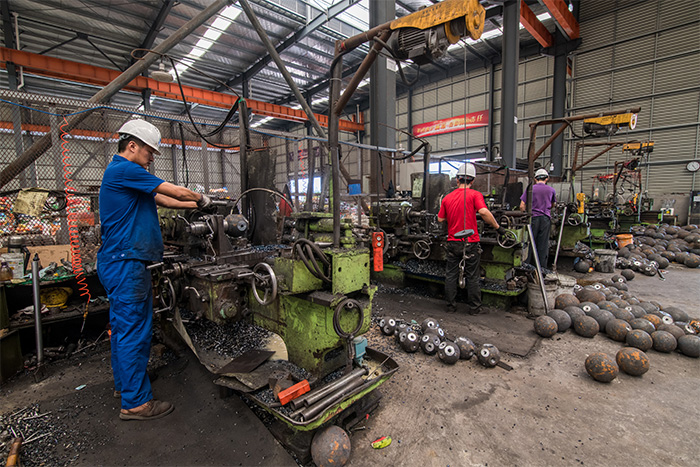 荥阳网架配件车间